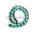 Oval em forma de turquesa Beads